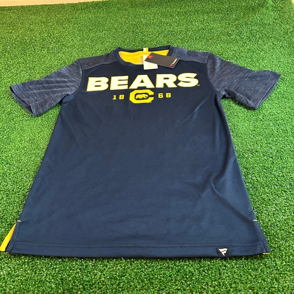 Fanatics Cal Berkeley Bears T-Shirt Performance Tee Collegiate Mens Small Blue